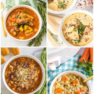 Crockpot Soups - Cheesy Ham and Potato