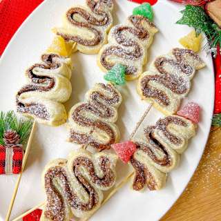 Nutella Christmas Trees