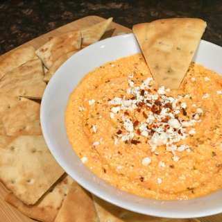 Feta and Roasted Red Pepper Dip
