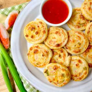 Crab Rangoon Pinwheels