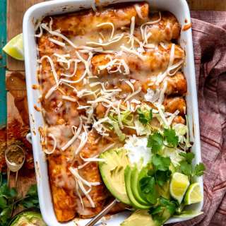 Classic Chicken Enchiladas