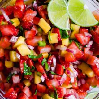 Strawberry Mango Salsa