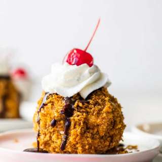 Easy Mexican Fried Ice Cream