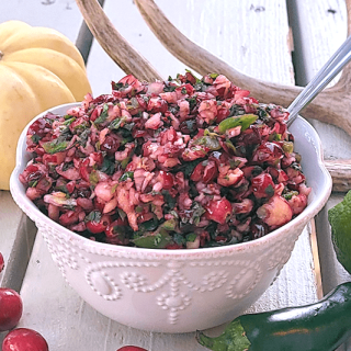 Sugar Free Cranberry Salsa