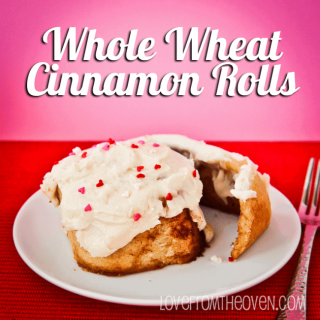 Whole Wheat Cinnamon Rolls