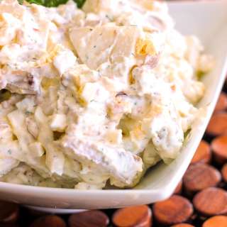 BBQ Side Dishes - Bacon Gorgonzola Potato Salad