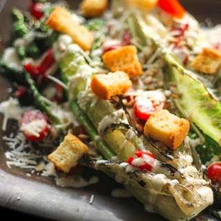 Grilled Caesar Salad