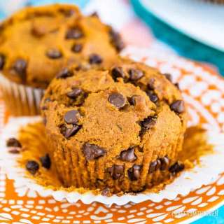 Vegan Chocolate Chip Pumpkin Muffins Recipe