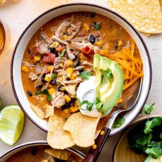 Creamy Chicken Taco Soup