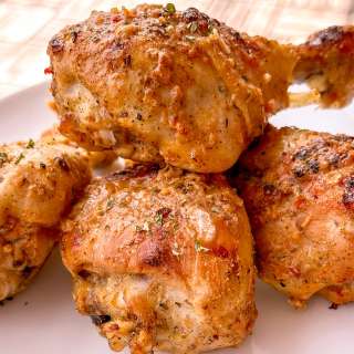 Tender Chicken Drumsticks in Milk