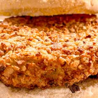 Crispy Air Fryer Chicken Burger