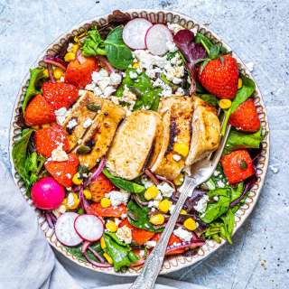 Strawberry Chicken Salad
