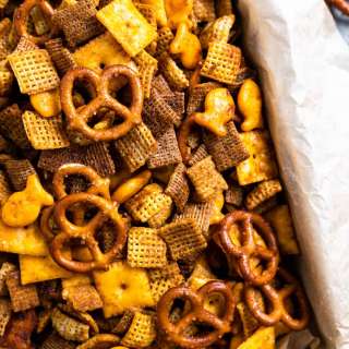 Texas Trash Spicy Chex Mix