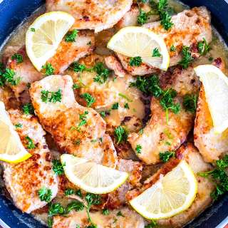 Pork Piccata with Lemons and Capers