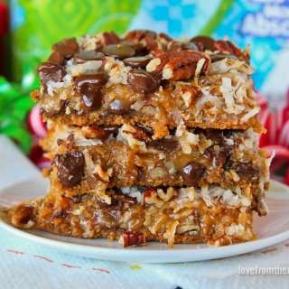 Caramel Magic Cookies Bars