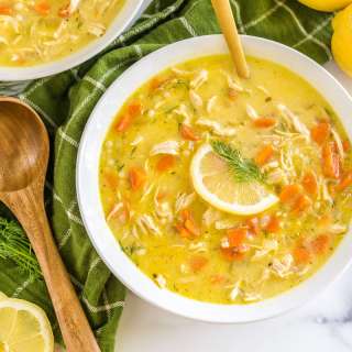 Greek Lemon Chicken Soup