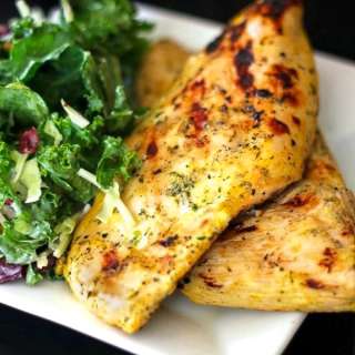 Grilled Coconut Curry Chicken
