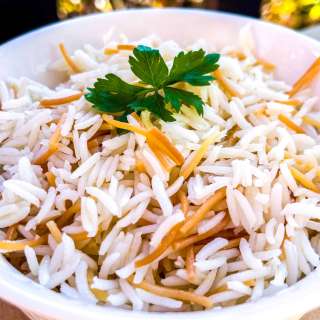 Rice with Vermicelli Noodles Recipe