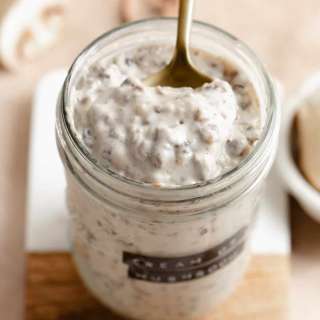 Homemade Cream of Mushroom Soup