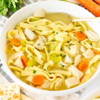 Mom’s Homemade Chicken Noodle Soup