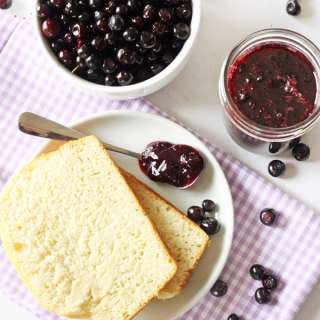 Homemade Huckleberry Jam
