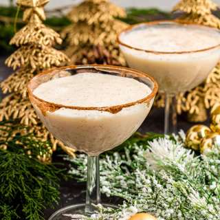 Eggnog Martini