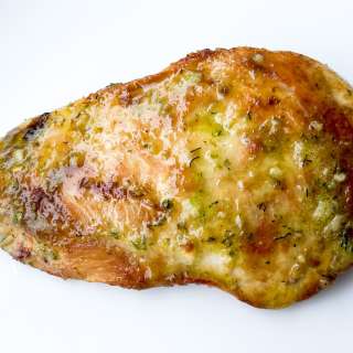 Easy Chicken with Pesto Butter Recipe