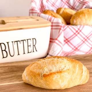 No-Knead Brazilian French Bread