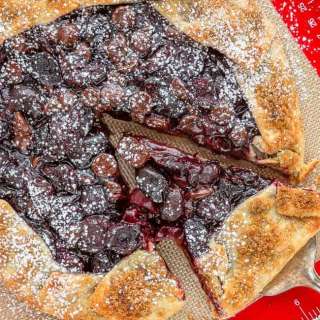 Cherry and Dark Chocolate Galette