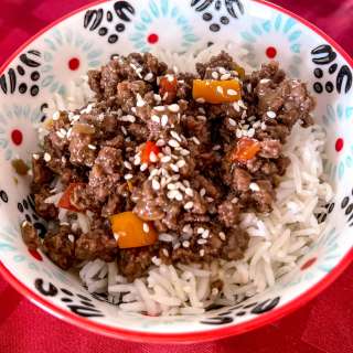 Quick Asian Inspired Beef Bowl