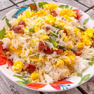 Brazilian Fried Rice (Arroz Biro-Biro)