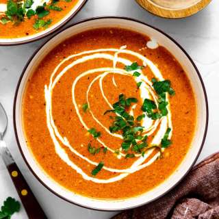 Roasted Red Pepper Soup Recipe