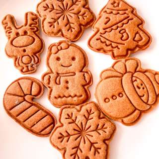 Soft Cutout Gingerbread Cookies