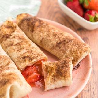 Baked Strawberry Empanadas