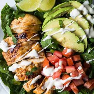 Chili Lime Chicken Salad