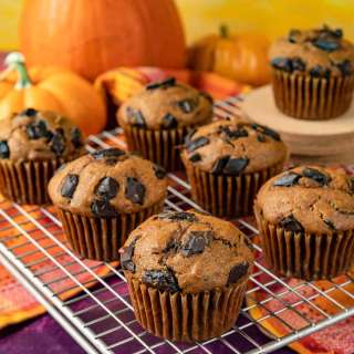 Chocolate Chip Pumpkin Muffins