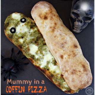 Mummy in a Coffin Pizza