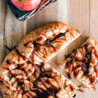 Caramel Apple Galette
