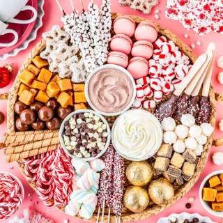 Hot Chocolate Charcuterie Board