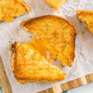 Air Fryer Grilled Cheese