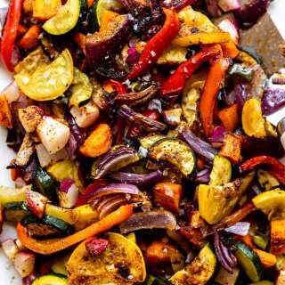 Roasted Mexican Vegetables