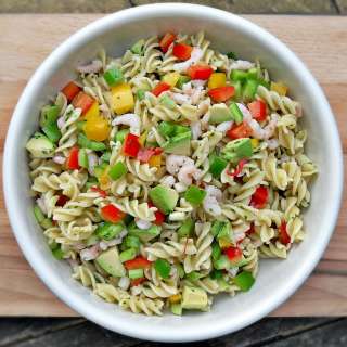 Chilli Prawn and Pasta Salad