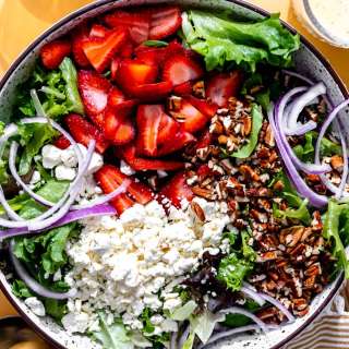 Strawberry Salad with Poppyseed Dressing