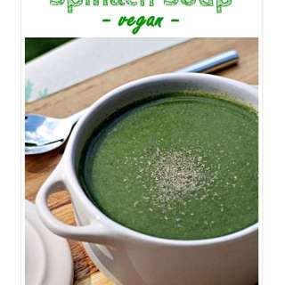 Simple Fat Free Spinach Soup
