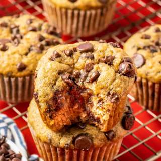 Banana Chocolate Chip Muffins
