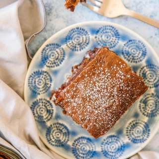 German Chocolate Upside Down Cake