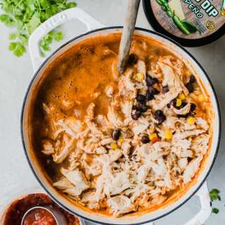 Chicken Queso Chili