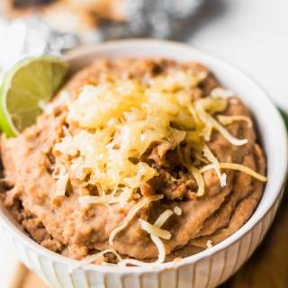 Restaurant Style Refried Beans