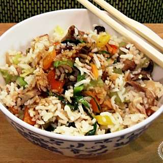 Simple Pork Fried Rice