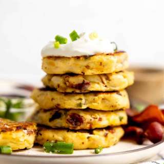 Leftover Mashed Potato Fritters